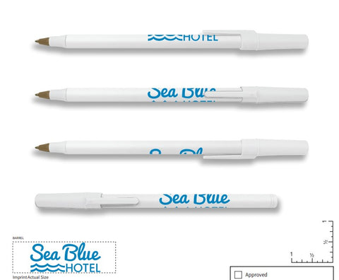 Sea Blue Logo Pen