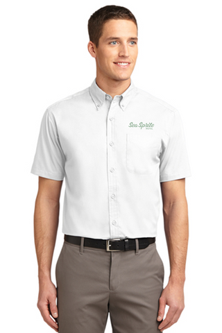 Sea Sprite Men's Short Sleeve Button Up