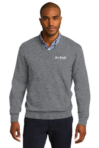 Sea Sprite Men's V-Neck Sweater Pullover