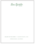 Sea Sprite Guestroom Notepads