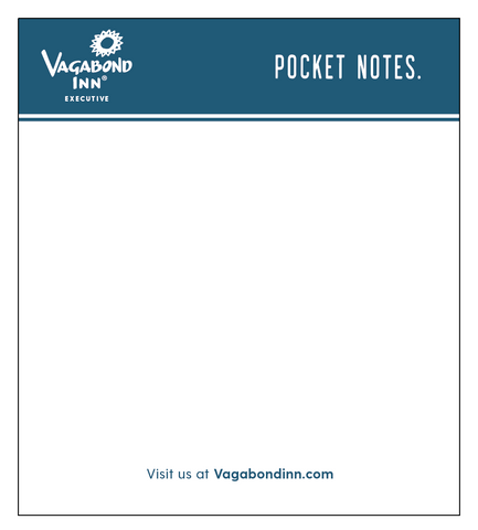 Vagabond Inn Executive Note Pads